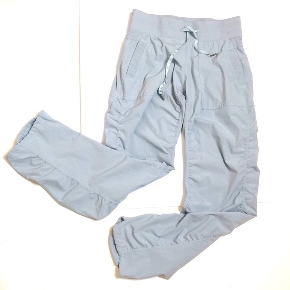 Kyodan Gray Ruched Nylon Workout Pants 